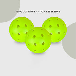 <span class=keywords><strong>Ball</strong></span> de pickleball professionnel de luxe pour compétition, en PE haute élasticité, 40 trous, emballage en boîte couleur - Product Image 2