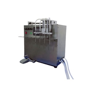 Desktop Semi-Auto 4 Nozzle Liquid <b>Water</b> Injector Quantitative Stand-Up <b>Pouch</b> Nozzle Milk Beverage Bag Machine Filling Machine - Product Image 5