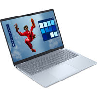 Laptop untuk Dell 16 Plus DB16250 Ultra 7 256V/16GB/512GB SSD/Win11 Pro 2.5K 2560*1600 120Hz 16 "Perak