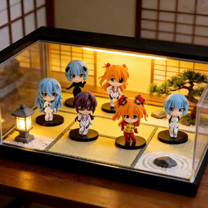 Vente en gros de 6 figurines d'action d'anime <span class=keywords><strong>Asuka</strong></span> <span class=keywords><strong>Langley</strong></span> <span class=keywords><strong>Soryu</strong></span> Rei Ayanami <span class=keywords><strong>Asuka</strong></span> en PVC, décoration de bureau pour les fans - Product Image 4