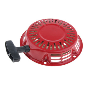 Ensemble de démarreur de tondeuse à gazon QY en plastique rouge pour Honda GX120 GX160 GX200 GC135 GCV135 GCV160 - Product Image 4