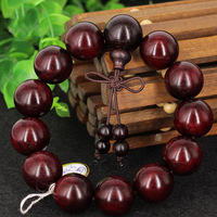 Bracelet haute densité en bois de rose indien vieilli (Dalbergia latifolia)