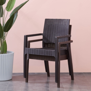 Sedie in Plastica Polipropilene Impilabili per Esterni, Giardino e Patio, Colore Giallo, Vendita all'Ingrosso - Product Image 2
