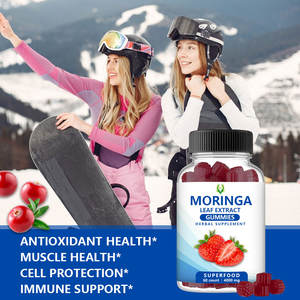 Premium Moringa Gummies Plant Power Antioxydant Riche pour la Défense Immunitaire Santé Cellulaire Supplément à Base de Plantes - Product Image 6