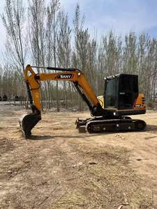 รถขุดตีนตะขาบ Sany SY60C มือสอง ขนาด 6 ตัน พร้อมห้องโดยสาร ใบมีดดันดิน สำหรับงานก่อสร้างและจัดสวน - Product Image 2