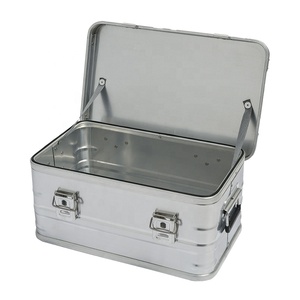 Boîtes de rangement et de transport empilables en aluminium, camping en plein air, boîte à outils en aluminium, expédition par camion, échantillon de commande, fonctionnel - Product Image 6