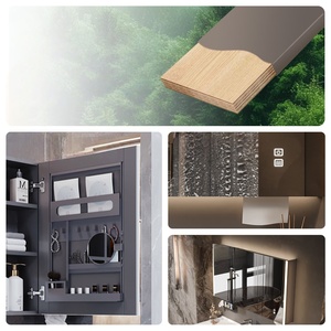 Modern light luxury bathroom cabinet combination ceramic deepening basin integrated basin bathroom washbasin - Product Image 6