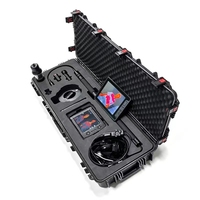 Détecteur de vie infrarouge audio-vidéo avec écran 8 pouces, protection IP67, Wi-Fi sans fil, haute précision, communication 80m