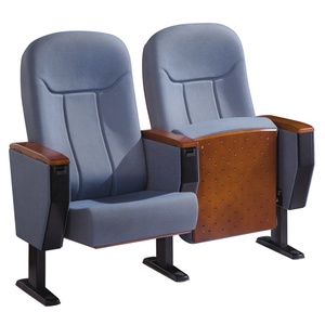 Sillón de Cine de Cuero de 4 Plazas, Muebles de Oficina con Función Reclinable para Uso en Auditorios y Entretenimiento, 2019 - Product Image 5