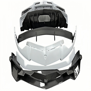 Kit <span class=keywords><strong>de</strong></span> Carrocería Completo <span class=keywords><strong>de</strong></span> Fibra <span class=keywords><strong>de</strong></span> Carbono Seca para <span class=keywords><strong>Lamborghini</strong></span> Aventador LP700 LP720, Actualización LP750 SV, Parachoques Delantero y Trasero, Alerón Trasero - Product Image 1