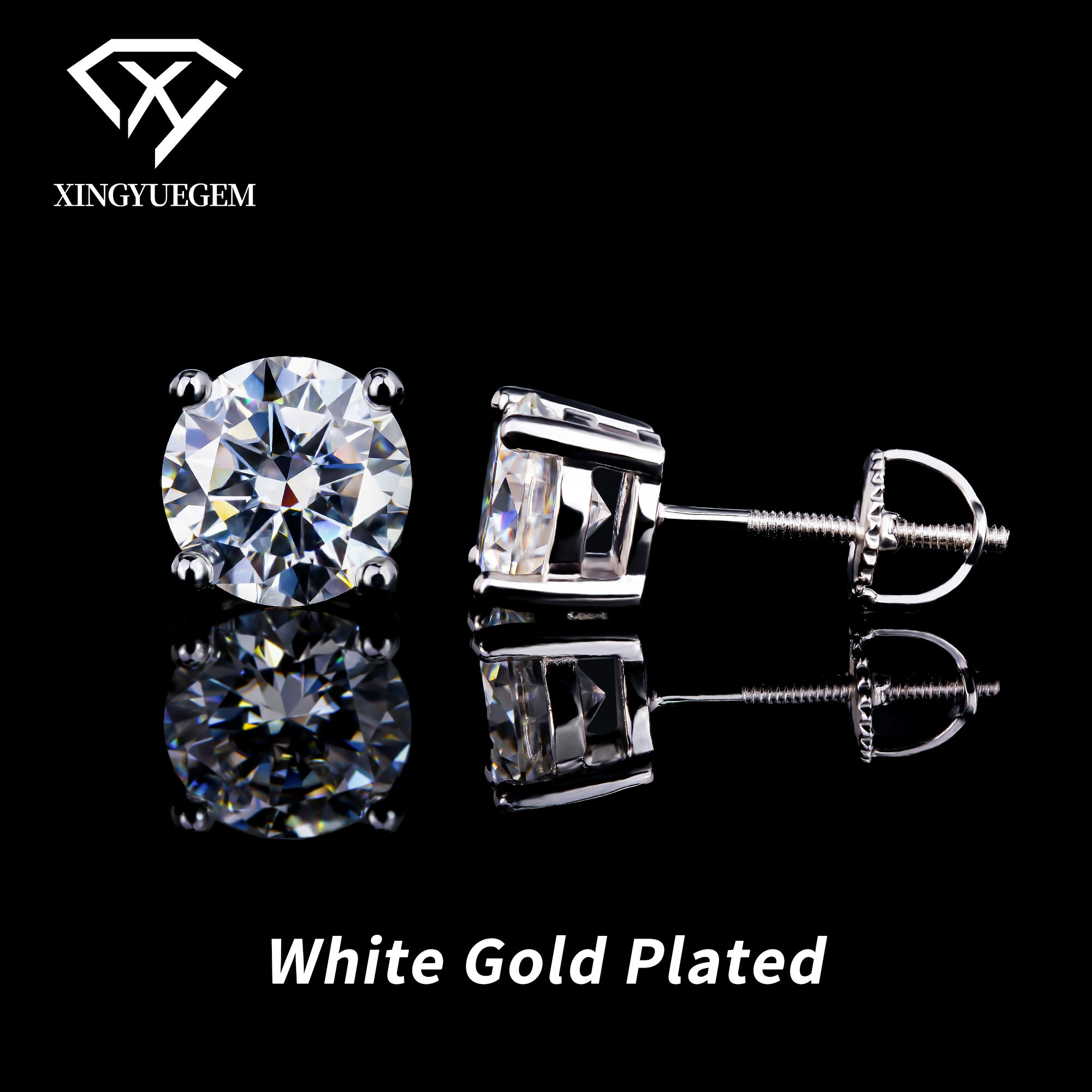 White gold plated