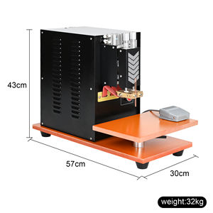 Máquina de soldadura por puntos a batería para paquetes de iones de litio, tipo pedal portátil con corriente y tiempo de soldadura ajustables - Product Image 5
