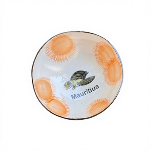 ชามเปลือกมะพร้าวคุณภาพสูง เป็นมิตรกับสิ่งแวดล้อม ปลอดภัยสำหรับอาหาร ใช้ซ้ำได้ ผลิตด้วยมือ ดีไซน์ตามสั่ง สไตล์มินิมอล - Product Image 1