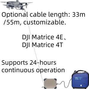 Système d'alimentation câblé FeiYing G12-M4 33M/55M pour drone M4E/M4T, vol continu <span class=keywords><strong>24H</strong></span>, 850VDC 1200W, longueur de câble personnalisée - Product Image 2
