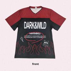 <span class=keywords><strong>เส</strong></span>ื้อเจอร์ซีย์ OEM ODM <span class=keywords><strong>ล</strong></span>ายดาร์กไวลด์แดเจอร์ สำหรับคอนเสิร์ตบังทันอาริรังเวิลด์ทัวร์ ชุดแฟนคลับวงบังทัน <span class=keywords><strong>เส</strong></span>ื้อยืดจุงกุก <span class=keywords><strong>ล</strong></span>ายฟุตบอล - Product Image 3