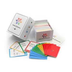 Sauvagement populaire non-sens le paquet de 4 jeux de cartes de fête Combo jeu couleur Poker carte à jouer avec boîte