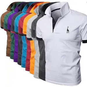 Global Hot Selling Golf Polo Men's T-shirt Men's Cotton Polo Shirt