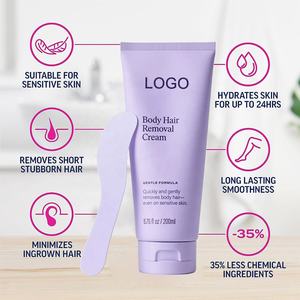 Private Label naturale biologico a base di erbe completo corpo indolore depilatorio uomini e donne permanente crema di depilazione - Product Image 3