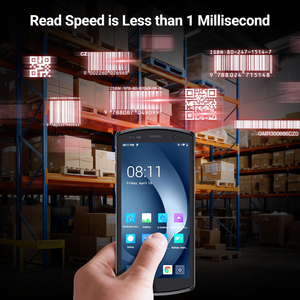 2025 OEM Android 12 gồ ghề PDA cầm tay máy quét mã vạch 4000mAh, 4 gam Wi-Fi, 2D/QR & RFID cho hàng tồn kho thu thập dữ liệu - Product Image 3