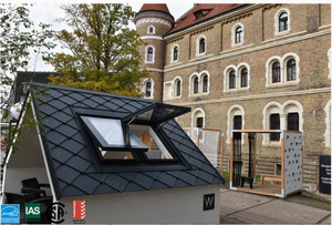 アルミ合金天窓カスタマイズされたモダンなトップハング低Eラミネートガラス耐衝撃性防水デザイン - Product Image 5