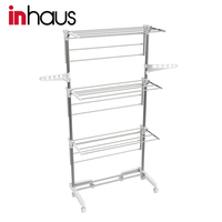 Cintre de séchage multi-couches, pliable, peu encombrant, pratique pour le séchage des vêtements, offre spéciale