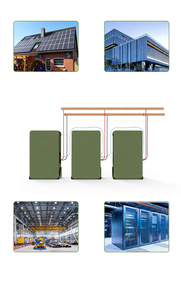 Système de batterie de stockage d'énergie domestique Power Wall 10 kWh 48 V 200 Ah, batterie solaire au lithium, batterie solaire au lithium 10 kW 48 V 200 Ah - Product Image 3