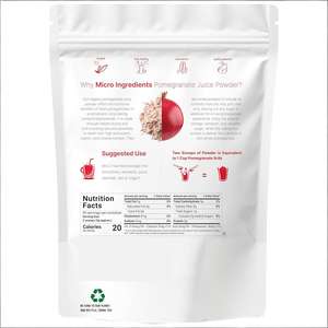 Jugo de Granada Liofilizado Orgánico en Polvo, Rico en Antioxidantes <span class=keywords><strong>para</strong></span> el Apoyo Inmunológico Diario y Potenciador de Smoothies - Product Image 2