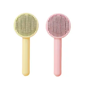 Chinese Supplier New Fashion ABS Round Head Durable Complete In Color Candy Comb