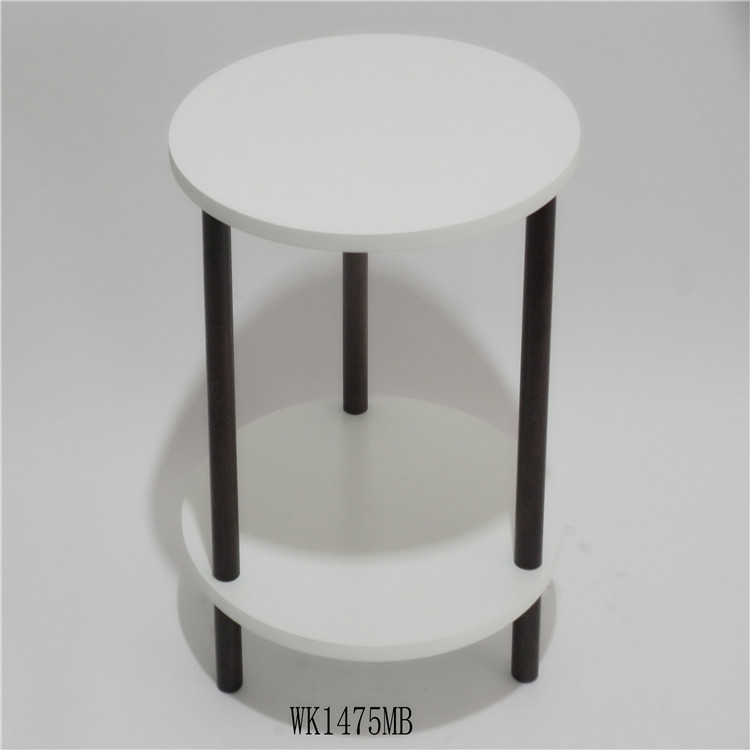 Haute Qualité Pas Cher Nouvelle conception en bois table ronde table d'appoint multifonctionnel