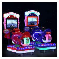 Machine de moto de Simulation interactive d'usine directe à pièces pour enfants monte une voiture jouet électrique