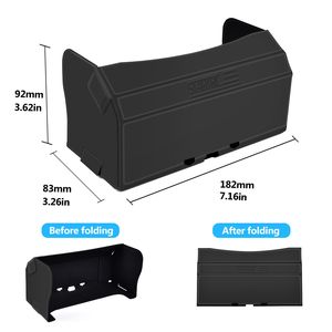 4.4-7.1นิ้วสมาร์ทโฟนแม่เหล็กพับได้ม่านบังแดดสำหรับ <span class=keywords><strong>DJI</strong></span> <span class=keywords><strong>MINI</strong></span> 4K สำหรับ <span class=keywords><strong>MINI</strong></span> <span class=keywords><strong>2</strong></span> SE รีโมทคอนโทรลอุปกรณ์เสริม - Product Image 6