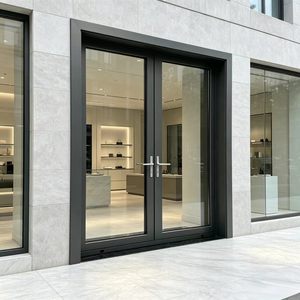 Puerta Corredera XLB-80 de Larga Duración, Puerta Interior de Aleación Metálica, Resistente a Tormentas, Puerta de Vestíbulo Contemporánea de Aluminio para Terraza - Product Image 6