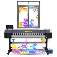 Nuevo Diseño de Impresora UV Rollo a Rollo de 1.8m 6ft para Máquina de Impresión de Papel Tapiz 3D