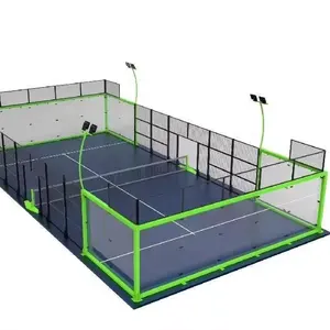 Plate Tennis Cross Border Padel Court Complete System