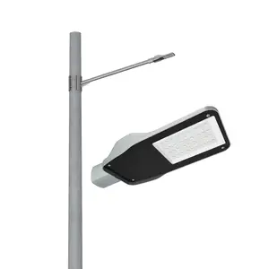 55W LED Security Street Light Regulable 4000K Tipo III LED Shoebox Pole Luz de estacionamiento