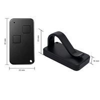 Télécommande à code roulant 433 MHz HCS301 pour porte de garage