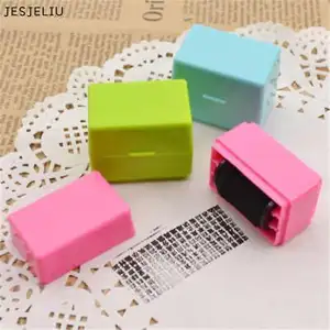 New Style Self-inking Id Guard Roller Stamps Identity Theft Protection Stamp Self-inking
