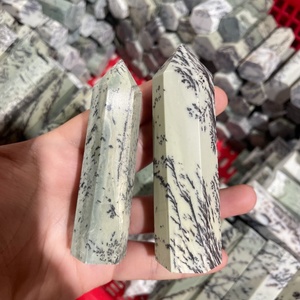 Venta al por Mayor de Varitas de <span class=keywords><strong>Jade</strong></span> Dendrítico Natural, Torre de Cuarzo Cristalino para Decoración - Product Image 5