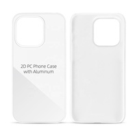 Coque Mobile Prosub 2D PC à Sublimation pour iPhone 15 Pro Max, Vierge, Personnalisable, pour Téléphone