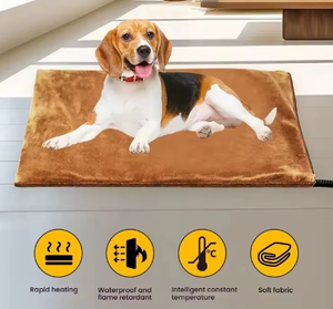 Cozypaws เสื่อให้ความร้อนด้วยตนเองสำหรับสัตว์เลี้ยงแผ่นให้ความอบอุ่นไม่ใช้ไฟฟ้าสำหรับแมวและสุนัขผ้าห่มอุ่นหนาเหมาะสำหรับใส่ในฤดูหนาว - Product Image 4