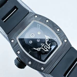Reloj Automático Personalizado Hip Hop Black Warrior 052 Skull Hollow Mecánico de Alta Gama para Hombre, para Negocios y Discotecas - Product Image 5