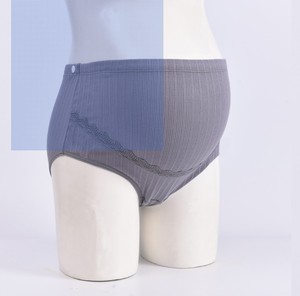 <span class=keywords><strong>Sous</strong></span>-vêtements de <span class=keywords><strong>grossesse</strong></span> en <span class=keywords><strong>coton</strong></span> pour femmes, taille haute, sans couture, doux et confortables - Product Image 4