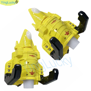 เครื่องเล่นเกม Yinglucky Y-1124 3-in-One Warhawk Attack แบบหยอดเหรียญ สำหรับเด็ก พร้อมแผงวงจรหลักโลหะ ชุดปืนแข่ง แบบเดี่ยว/คู่ - Product Image 2