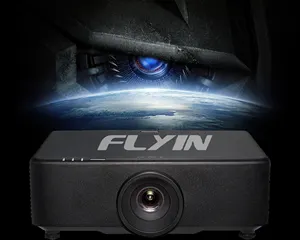 Flyin 110000 Ansi Lumen <span class=keywords><strong>DLP</strong></span> Máy chiếu laser Ngoài trời 4k 16:10 3D Máy Chiếu kỹ thuật số ném ngắn 3D Loa WUXGA - Product Image 1