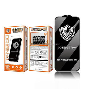 Cubierta de vidrio transparente para teléfono móvil protector irrompible de cobertura completa de vidrio templado transparente para <span class=keywords><strong>película</strong></span> de teléfono Tecno - Product Image 1