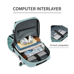 Zaino Impermeabile Premium per Esterni con 3 Modi di Trasporto, Scomparto Indipendente per Scarpe, Alta Capacità, Porta USB, Zaino da Viaggio - Product Image 3