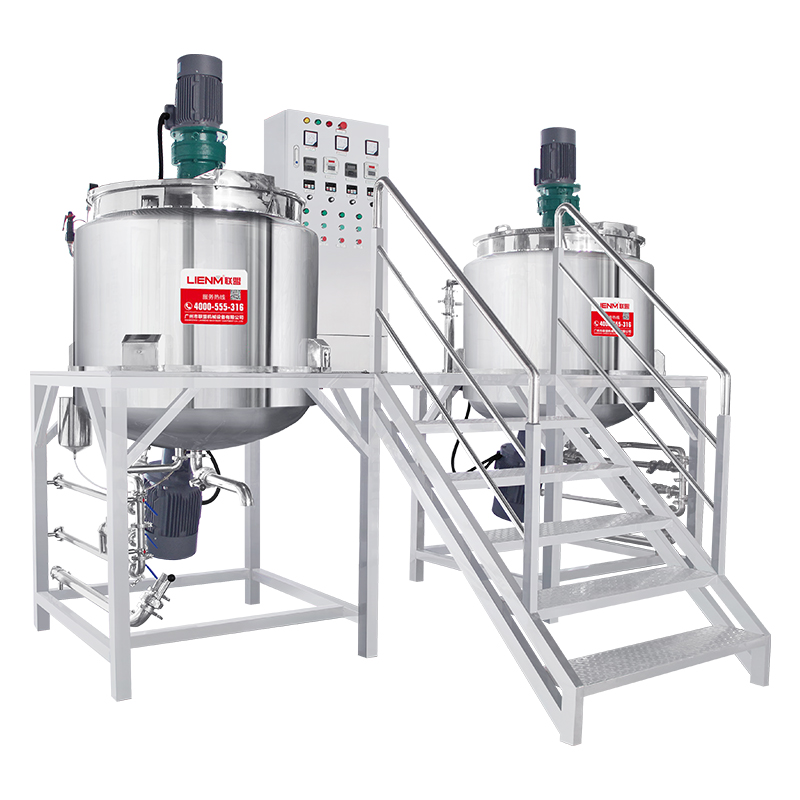 Машина-блендер, гомогенизирующий эмульгирующий смеситель, шампунь, жидкое мыло, отбеливатель, производственная линия