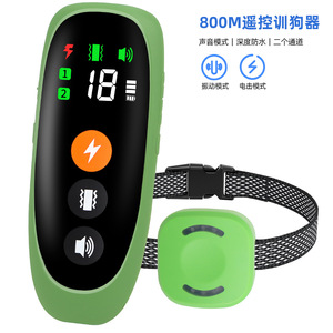 Collar Antiladridos para Perros PT085G con Pantalla a Color, Control Remoto de 800m, Dispositivo de Entrenamiento para Mascotas, Control Multifunción de Ladridos para Perros - Product Image 5