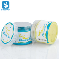 Nettoyant universel pour clavier en caoutchouc écologique, gel de nettoyage pour éliminer la poussière et la saleté, pâte pour le detailing automobile