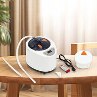 Générateur de vapeur humide 1200W à brancher, corps en acrylique, pour spa domestique intérieur et petit appartement